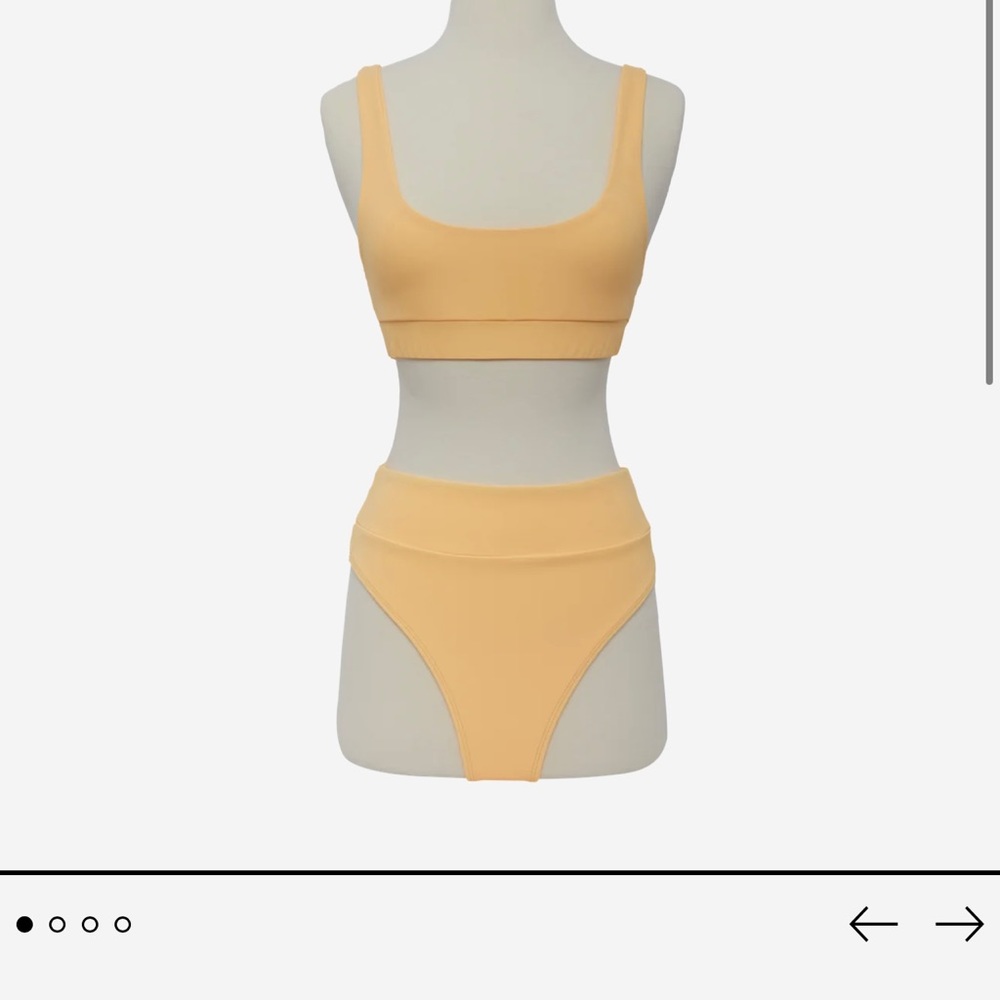 NWT - Lonely Ghost High Rise Bikini -  Melon